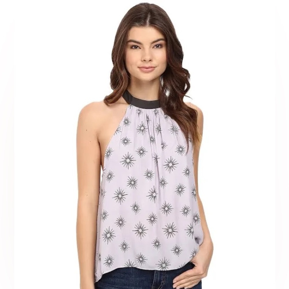 Free People Through the Night Celestial Sun Halter Lilac